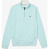Lacoste Men's 1/4 Zippered Interlock Cotele Sweatshirt