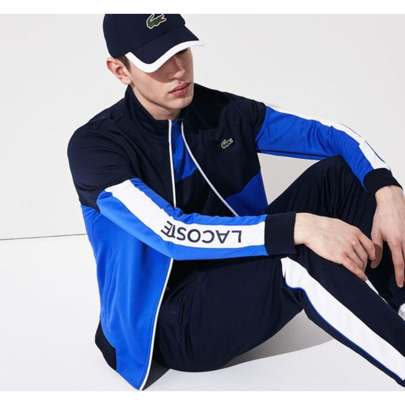 Lacoste Sport Men's Colorblock Tricot Sweatshirt 