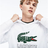 Lacoste Men's Hooded Fleece Sweatshirt | White_4XL(9)