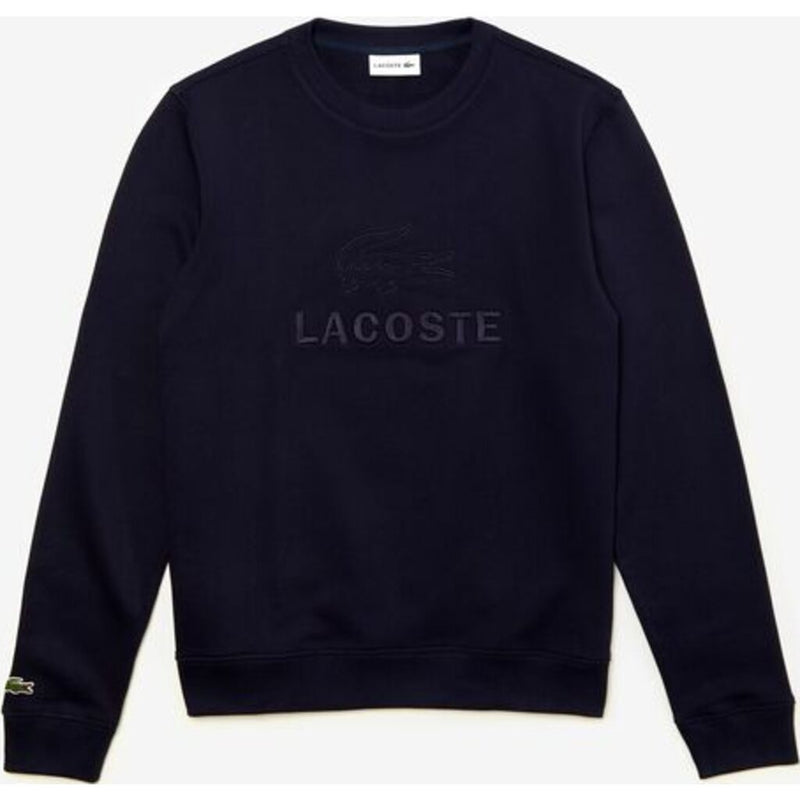 Lacoste Men's Graphic Croc Crew Neck Fleece Sweatshirt