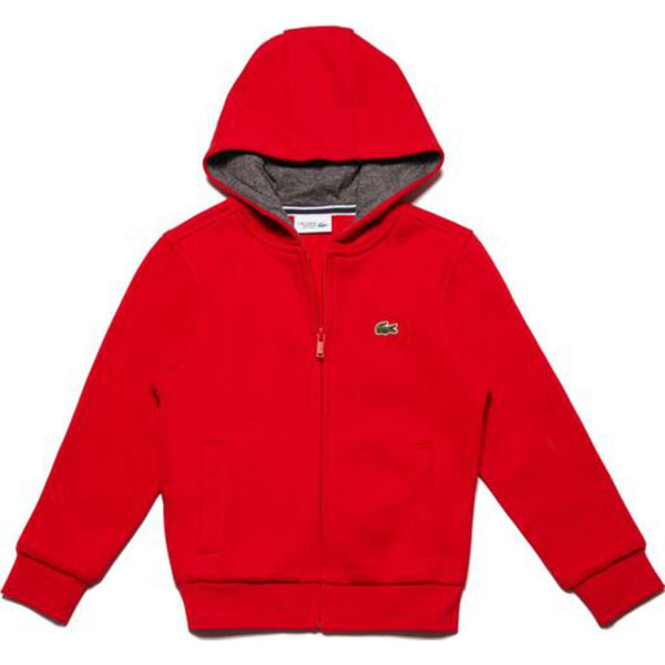 Lacoste Boy Sport Tennis Zippered Fleece Jacket