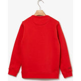 Lacoste Boy's Sport Oversized Croc Fleece Tennis Sweatshirt