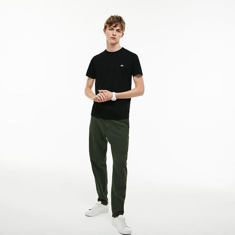 Lacoste Men's Crew Neck Pima Cotton Jersey T-shirt