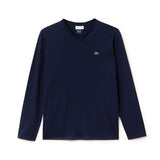 Lacoste Men's V-Neck Pima Cotton Jersey T-shirt