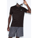 Lacoste Men's Ultra Dry Tee | Black/White-Inkwell Th9464_4Wm 3Xl