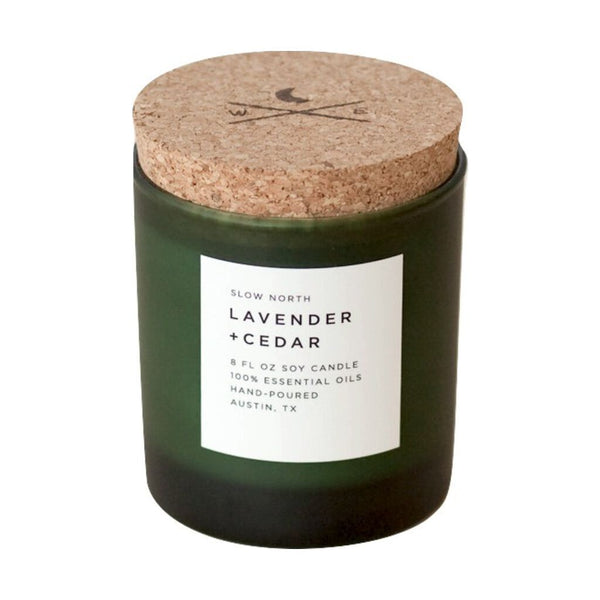 Slow North Tumbler Candle | Lavender + Cedar