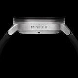 Minus-8 Layer Black/Silver Automatic Watch | Silcone