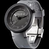 Minus-8 Layer Black/Gray Automatic Watch | Silcone