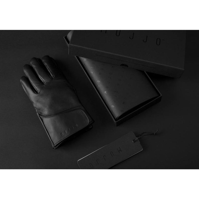 Mujjo Leather Touchscreen Gloves | Black Size 9 MUJJO-GLLT-016-102