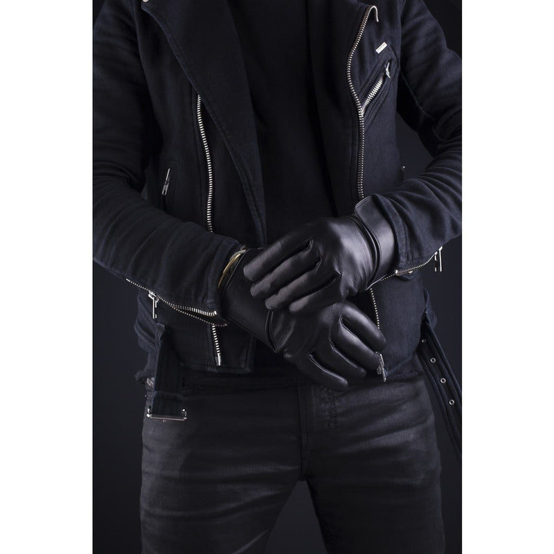 Mujjo Leather Touchscreen Gloves | Black Size 9 MUJJO-GLLT-016-108