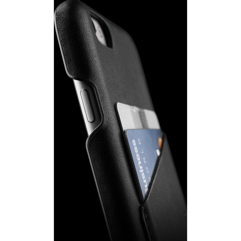 Mujjo Leather Wallet Case for iPhone 6(s) | Black MUJJO-SL-082-BK
