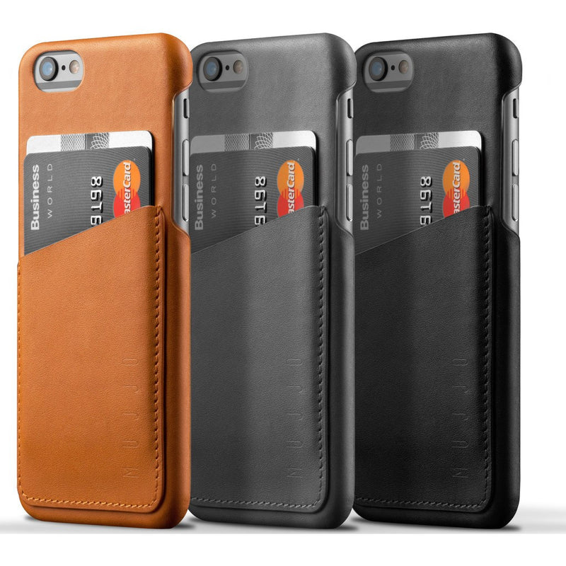 Mujjo Leather Wallet Case for iPhone 6(s) | Gray MUJJO-SL-082-GY