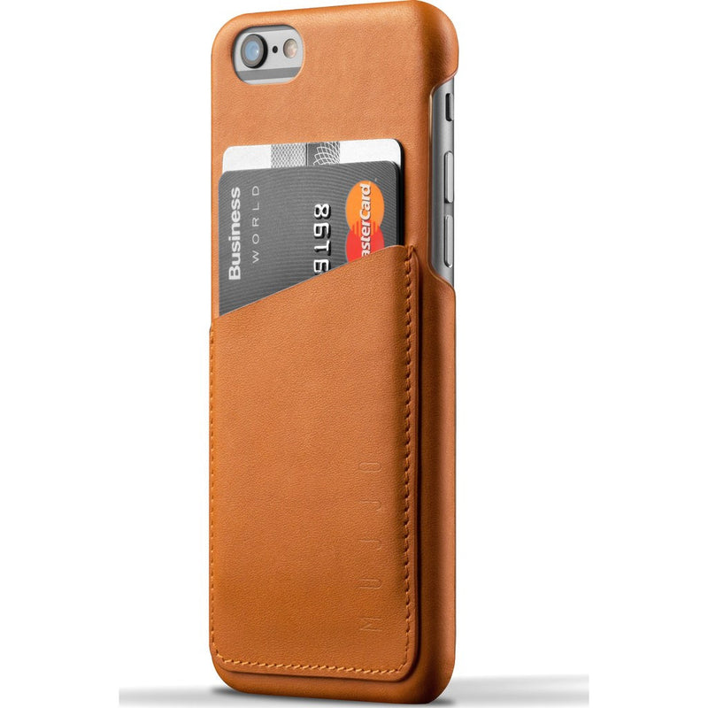 Mujjo Leather Wallet Case for iPhone 6(s) | Tan MUJJO-SL-082-TN