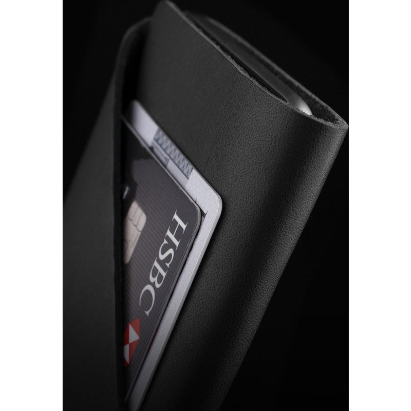 Mujjo Leather Wallet Sleeve for iPhone 6(s) | Black MUJJO-SL-066-BK