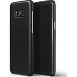 Mujjo Leather Case for Galaxy S8 Plus | Black-MUJJO-CS-064-BK
