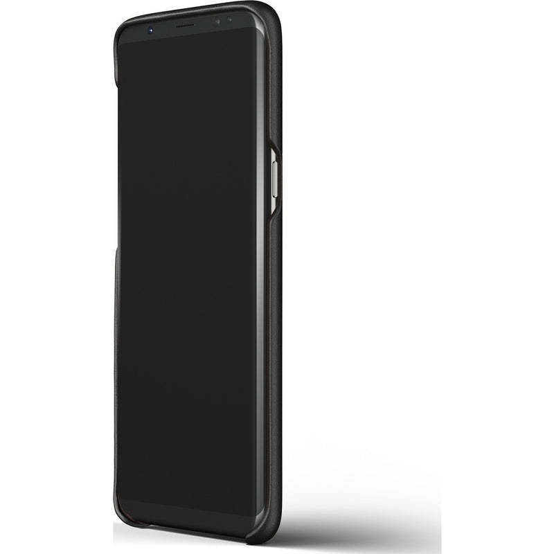 Mujjo Leather Case for Galaxy S8 Plus | Black-MUJJO-CS-064-BK