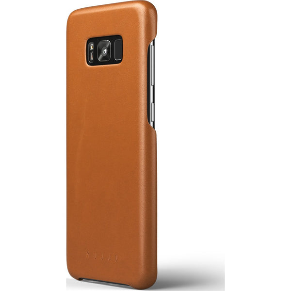 Mujjo Leather Case for Galaxy S8 Plus | Saddle Tan-MUJJO-CS-064-ST