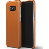 Mujjo Leather Case for Galaxy S8 Plus | Saddle Tan-MUJJO-CS-064-ST