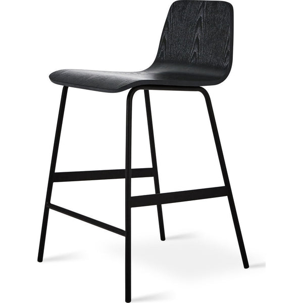 Gus* Modern Lecture Stool | Black Ash ECOTLECT-ab