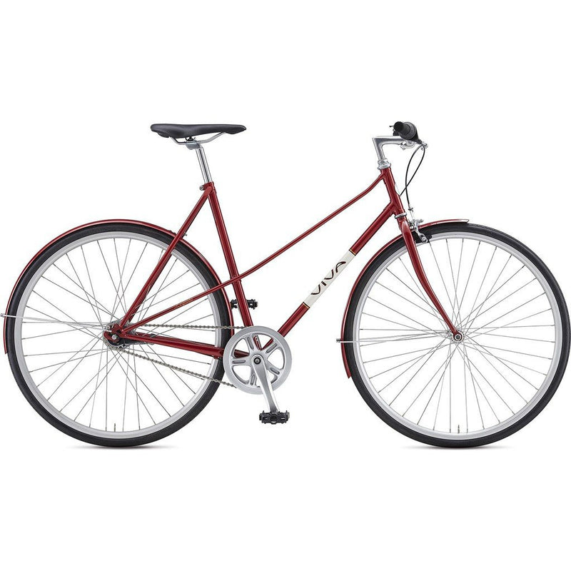 Viva Legato 7 Mixte City Bicycle | Red