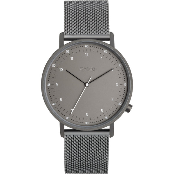 Komono Lewis Watch | Gun Mesh KOM-W4059