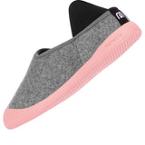 Mahabis Curve Classic Slippers | Light Grey/Sakura Pink