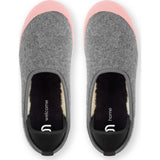 Mahabis Curve Classic Slippers | Light Grey/Sakura Pink