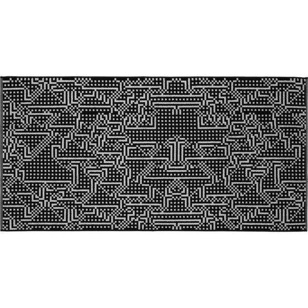 Zuzunaga Route Bath Towel 50 x 100 cm | Light Grey