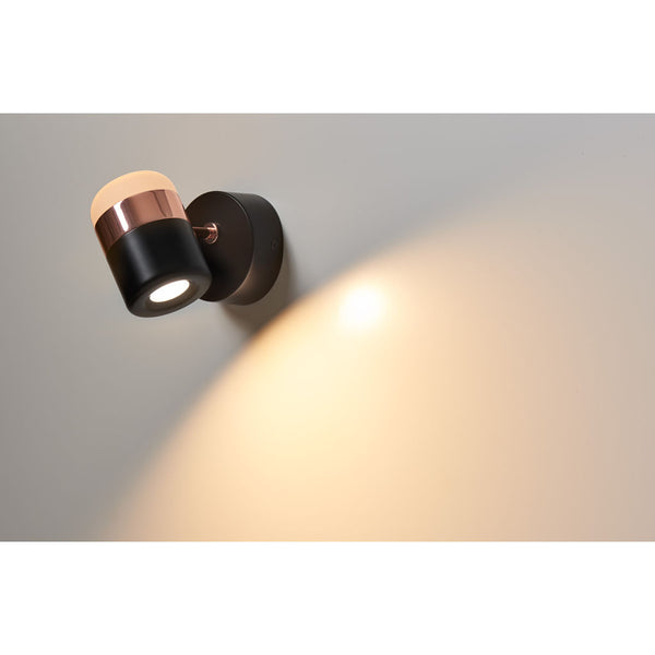 Seed Design Ling Wall Lamp | Black/Copper