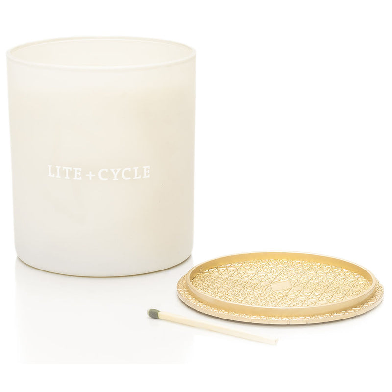 Lite + Cycle Pure Essential Oil Candle | Bergamot 