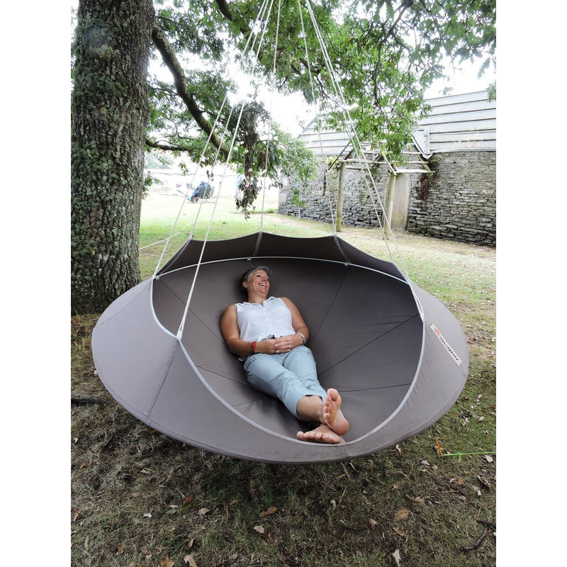 Cacoon Lullio Double Hanging Hammock | Taupe