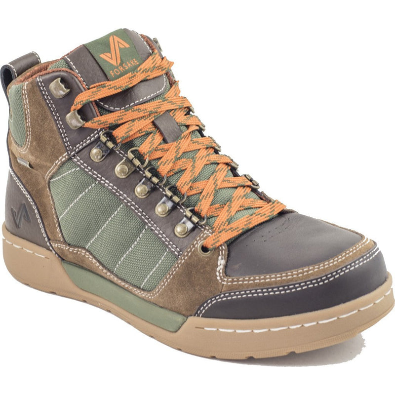 Forsake Mens Hiker Boots | Brown/Green MFW16H5