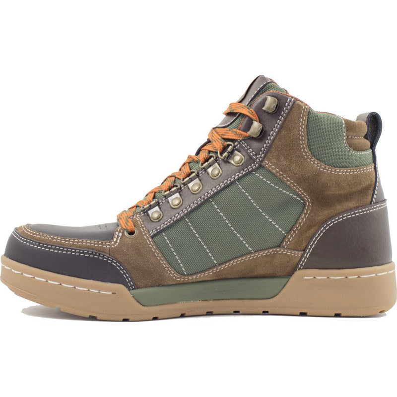 Forsake Mens Hiker Boots | Brown/Green MFW16H6