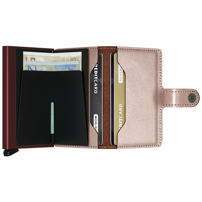 Secrid Mini Wallet | Metallic Rose 