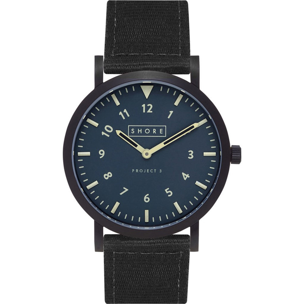Shore Watches Project 3 Blue + Brown Watch Shore Projects Watches: Project 3 | FashionBeans main image 4