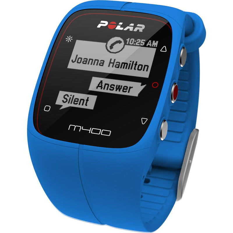 Polar M400 GPS Activity Tracker Watch HR Bundle | Blue