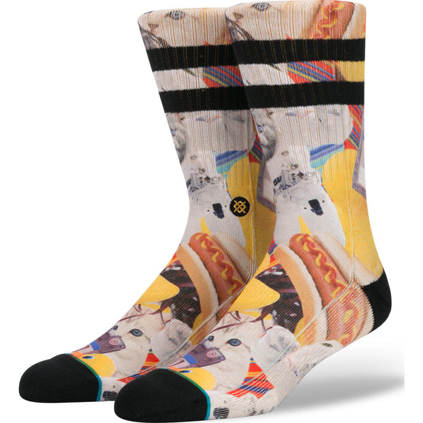 Stance Spacecats Men's Socks | Yellow L M556D17SPA