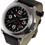 Lum-Tec M60 GMT Watch | Leather Strap