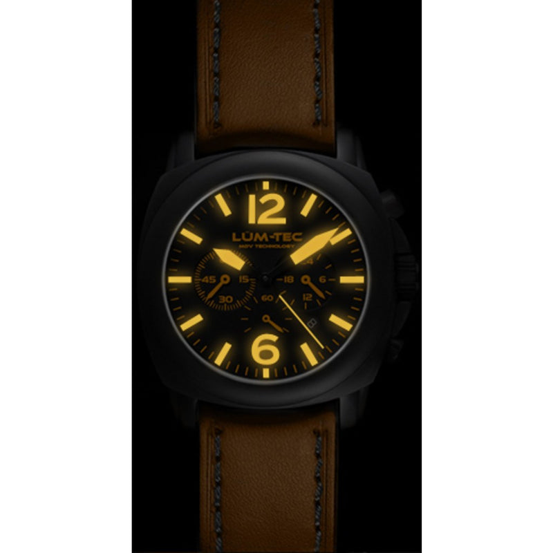 Lum-Tec M73 Watch | Leather Strap