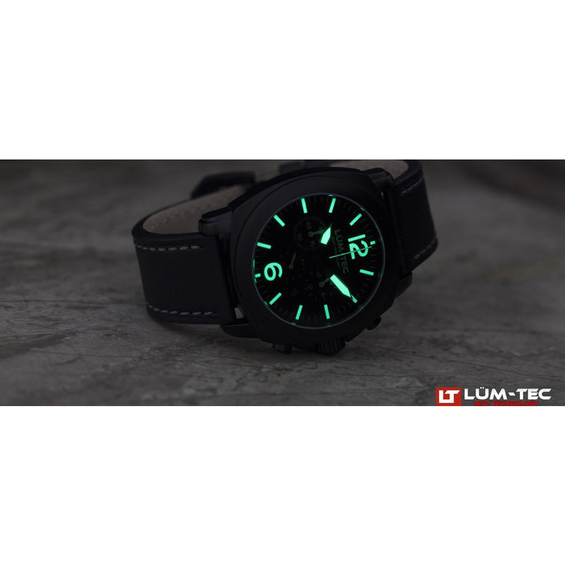 Lum-Tec M74-S Phantom Watch | Leather Strap