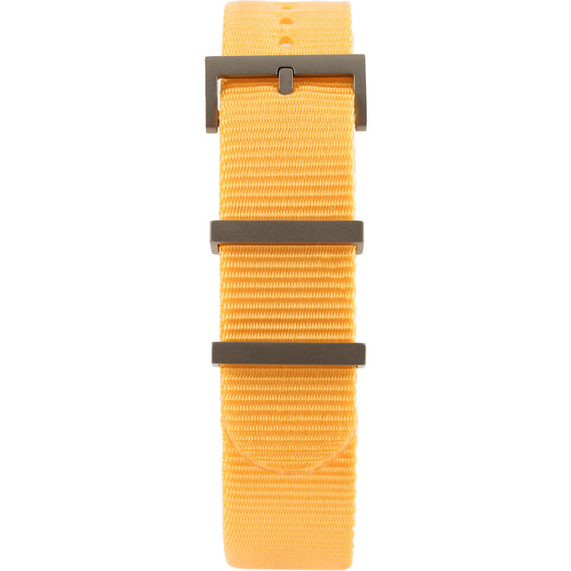 Minus-8 Anza Washed Orange Nylon Watch Strap | Sand Hardware P024-017-Strap-O