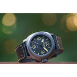 Lum-Tec M80 Automatic Watch-Leather Strap