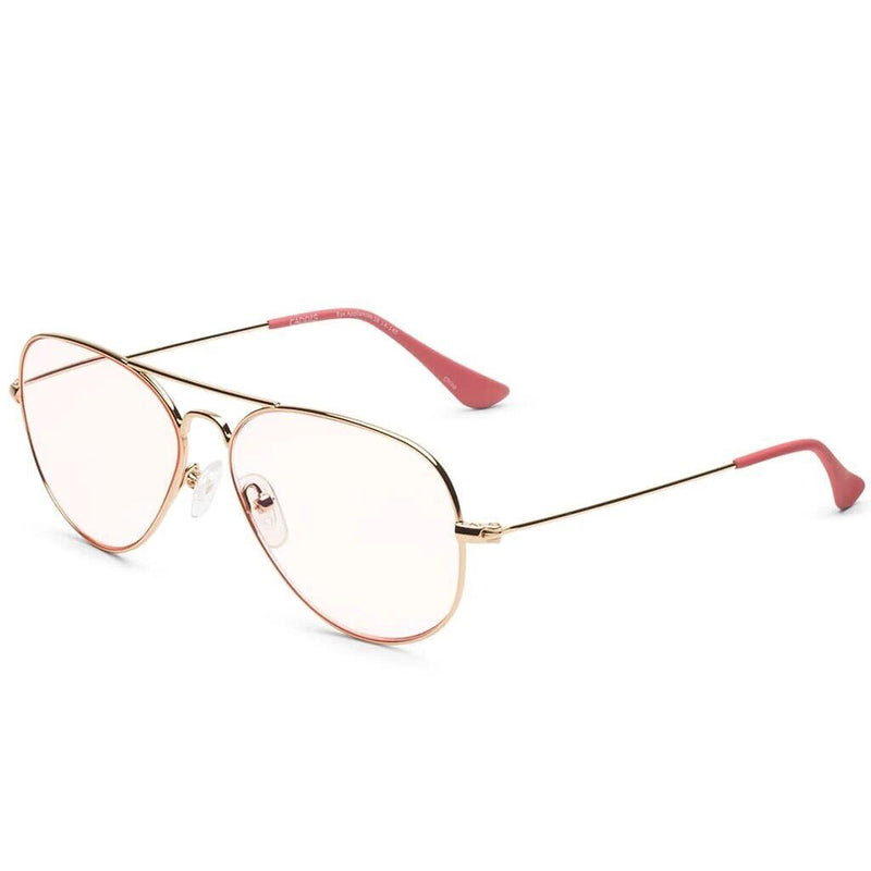 Caddis Mabuhay Sunglass Rx Readers | Polished Gold Rose