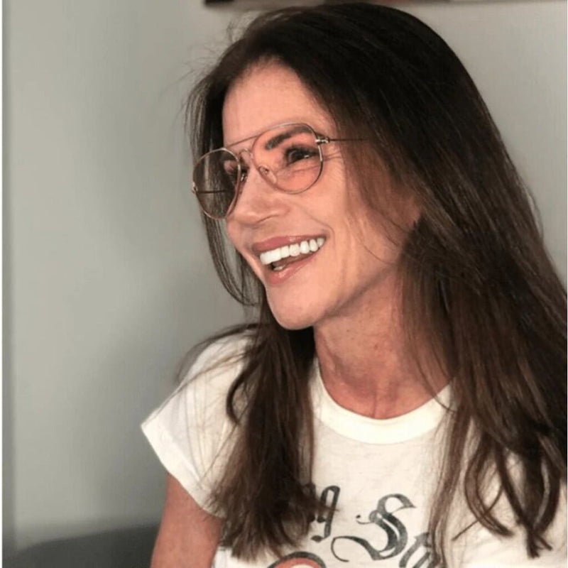 Caddis Mabuhay Sunglass Rx Readers | Polished Gold Rose