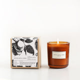 Brooklyn Candle Studio Amber Glass Candle | Spiked Apple Cider AM013