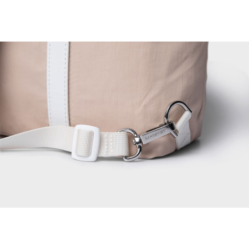 Sanqvist Marta Backpack Bag | Nyon/Leather -Powder SQA1067