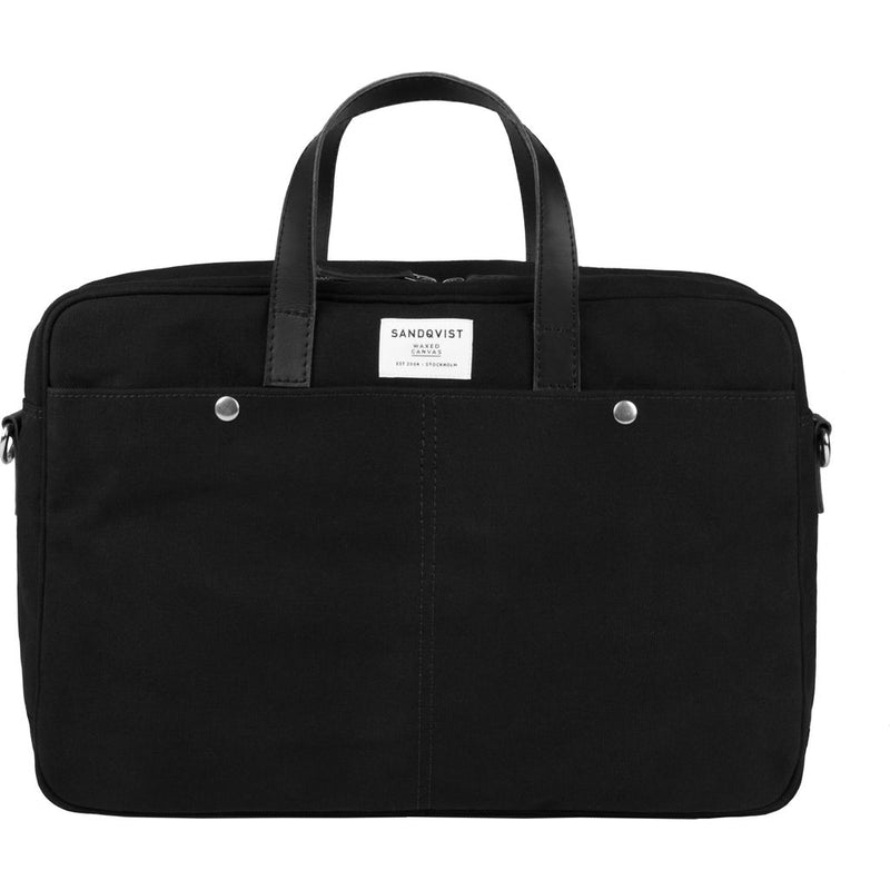 Sandqvist MATS Briefcase | Waxed Black SQA749