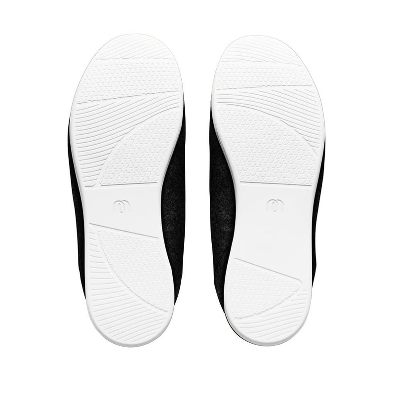 Mahabis Classic 2 Slippers | Black/ White