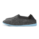 Mahabis Classic 2 Slippers | Dark Grey/ Blue