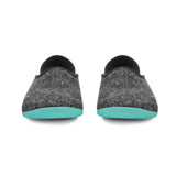 Mahabis Classic 2 Slippers | Dark Grey/ Green